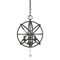 Z-Lite Tull 3 Light Chandelier, Matte Black 458-12MB - alternate 3